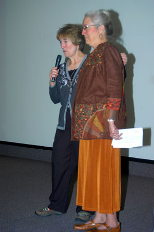 Mary-&-Julie-doing-introductions_web