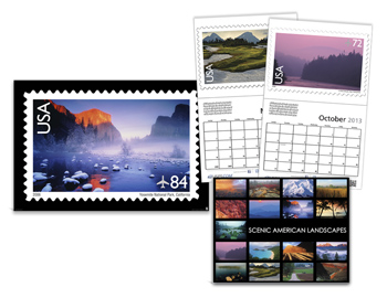 Scenic American Landscapes Gift Bundle (Print and Calendar)