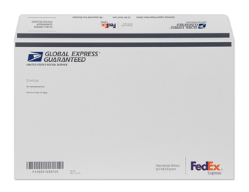 Global Express Guaranteed Legal Envelope