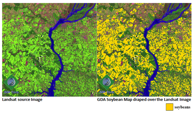 GDA Field-Level Mapping of Soybean Crops in Brazil / Paraguay