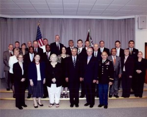 Ambassador Laura E. Kennedy with CD ambassadors from Geneva visiting US Biodefense campus at Ft.Detrick