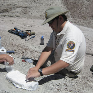 Photo of Phillip Varela at Chaco Culture National Historical Park