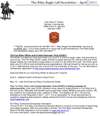 The Riley Bugle Call Newsletter - April 2011