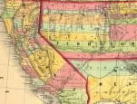 A new map of the state of California, the territories of Oregon, Washington, Utah & New Mexico