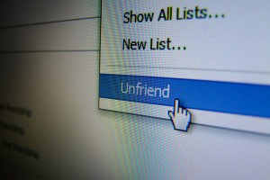 Unfriending someone in Facebook could have real world consequences (Image: Oli Dunkley/Creative Commons via Flickr)