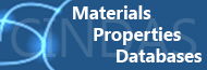 CINDAS materials properties databases