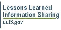 Visit Lessons Learned Information Sharing (LLIS)