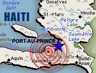 Map of Haiti