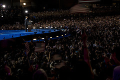 Barack Obama and Joe Biden on Election Day - November 6th