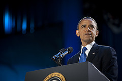 Barack Obama and Joe Biden on Election Day - November 6th