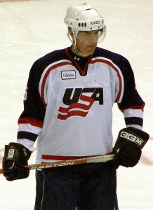 AW2 Veteran Joe Bowser competes in the 2008 Standing Amputee Hockey World Championships.  Bowser is currently training for the 2010 championships in April.