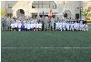 MANHATTAN, Kan. – Soldiers of 1st Battalion, 5th Field Artillery, 1st Heavy Brigade Combat Team, 1st Infantry Division, along with Lt. Col Scott Nolan and Command Sgt. Maj. Gabriel Espinosa, command team, for 1st Bn., 5th FA, stand shoulder-to-shoulder with K-State’s men and women soccer players April 20, 2011.  “This marked our partnership in a more formal manner,” said Art Chartrand, brother of Edward Chartrand, after whom the soccer tournament and scholarship is named.
(U.S. Army photo by Sgt. Kerry Lawson 1st HBCT PAO, 1st Inf. Div.)
