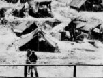 Andersonville Prison (looking southeast from the sinks), 1864.  (Andersonville National Historic Site, National Park Service)