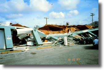 destruction of building