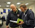 FEMA and Connecticut Managers Work on the  Recovery Effort