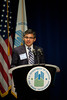 Robert Velasco, II, Acting CEO of the Corporation for National and Community Service, speaks at an event at the Department of Housing and Urban Development.