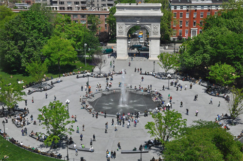 Washington Square Park. Click through for image source.