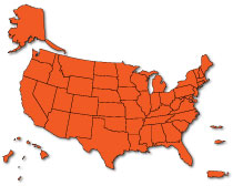 Image of USA map