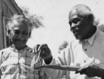 Photographic print of Bill and Ellen Thomas, ages 88 and 81, created between 1936 and 1938, Library of Congress Manuscript Division Washington, D.C. 20540 USA.