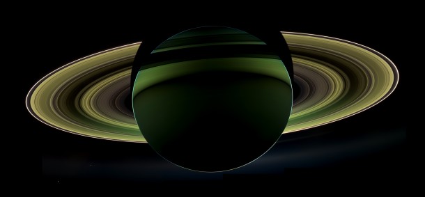 NASA's Cassini spacecraft recently delivered a spectacular view of Saturn, taken while the spacecraft was in Saturn's shadow. The cameras were turned toward Saturn and the sun so that the planet and rings are backlit. (Image: NASA/JPL-Caltech/Space Science Institute)