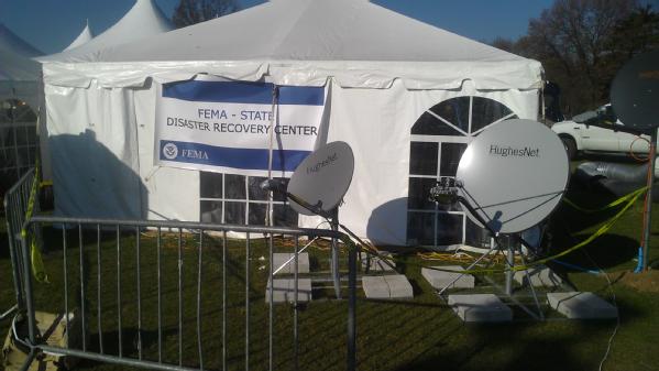  New York, N.Y., Nov. 17, 2012 -- FEMA Innovation Team assists with connectivity enhancements at FEMA Disaster Recovery Center. 