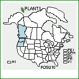 Distribution of Poa suksdorfii (Beal) Vasey ex Piper. . 