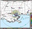 Local Radar for New Orleans/Baton Rouge - Click to enlarge