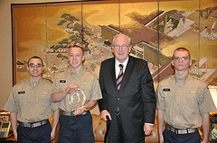 Rockefeller Meets with ChalleNGe Academy Cadets
