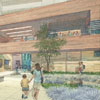 artist rendering of new UCSB building