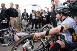 McHugh speaks with Warrior Game cyclists