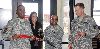 From left to right, Garrison Command Sgt. Maj. Colvin Bennett; Elizabeth Thurston, installation tax attorney, Legal Assistance Office, Office of the Staff Judge Advocate; Maj. Zelalem Awoke, deputy staff judge advocate, USAG; and Garrison Commander Col. William Clark, cut the ribbon Jan. 23 for the official opening of the tax center at Building 7034.  Photo by: Calun Reece, POST.