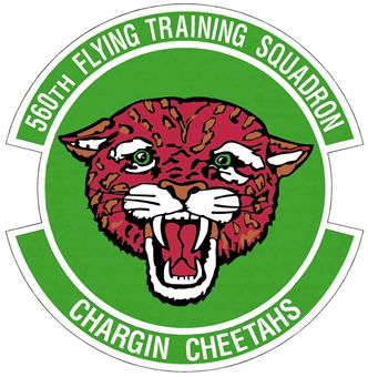 560 Flying Training Squadron Emblem