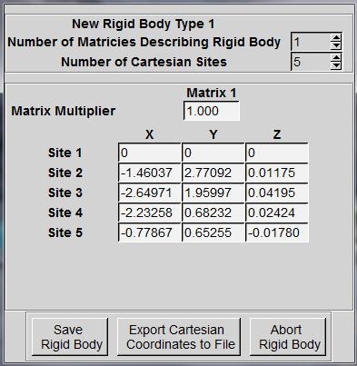 Manual RB creation window