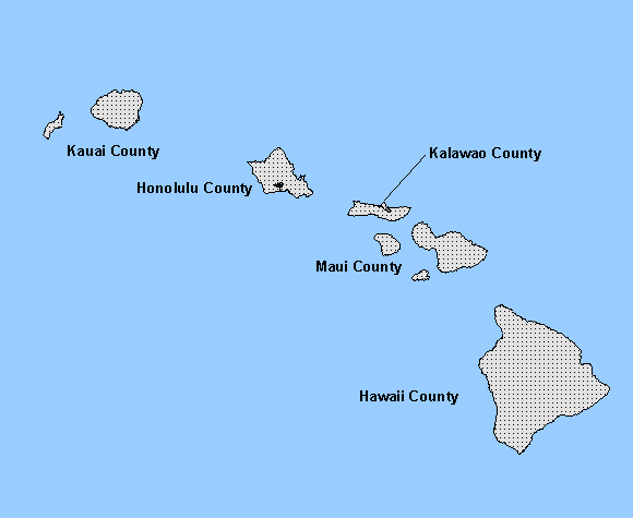 [map image displaying counties that are labeled incident count]