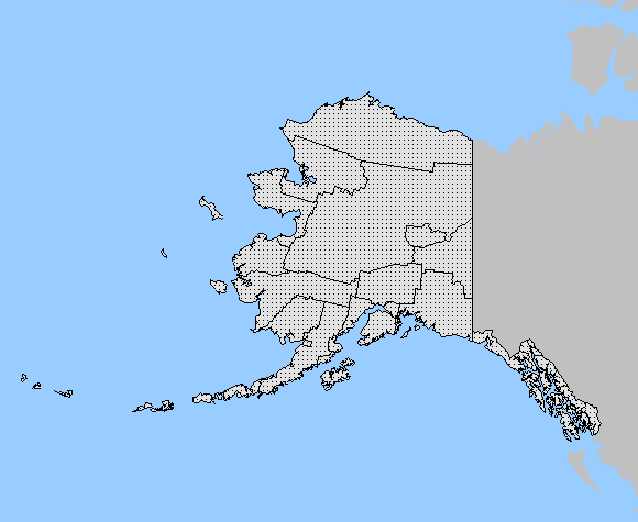 [map image displaying counties that are labeled incident count]