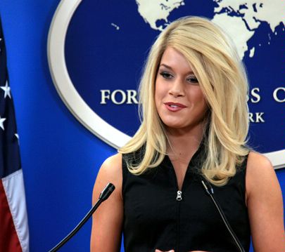 Date: 01/20/2011 Location: New York, New York Description: Teresa Scanlan, Miss America 2011, Briefing at the New York Foreign Press Center on her role. - State Dept Image