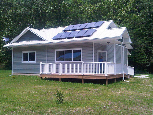 Elizabeth Bonner’s new, energy efficient Kentucky home, funded in part by USDA Rural Development.  