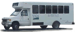 Photo of USDA Shuttle
