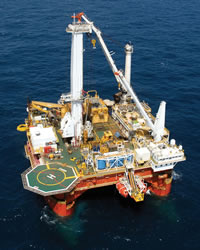 Photo of semi-submersible Helix