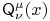 \mathop{\mathsf{Q}^{{\mu}}_{{\nu}}\/}\nolimits\!\left(x\right)