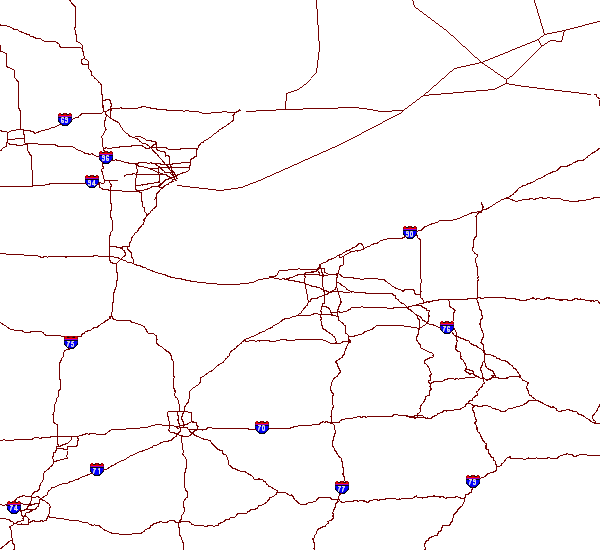 Latest radar image from the Cleveland, OH radar and current weather warnings