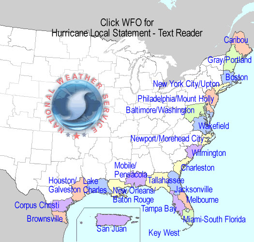 Interactive Hurricane Local Statement Map