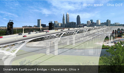 Innerbelt Eastbound Bridge - Cleveland, Ohio