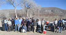 Tree planting crew