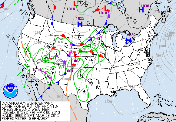 Forecast valid Saturday 06Z