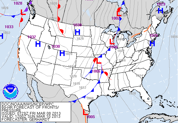 Forecast valid Sunday 12Z