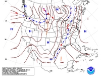 Final Day 3 Fronts and Pressures for the CONUS