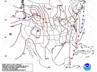 Final Day 5 Fronts and Pressures for the CONUS