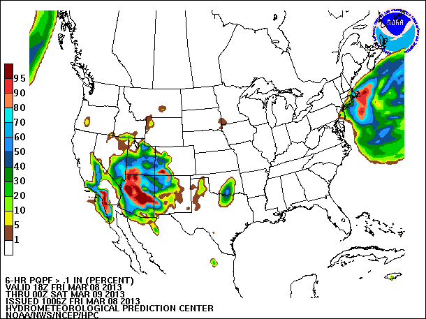 6-Hour PQPF valid 00Z March 9, 2013