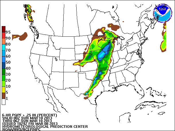 6-Hour PQPF valid 06Z March 10, 2013